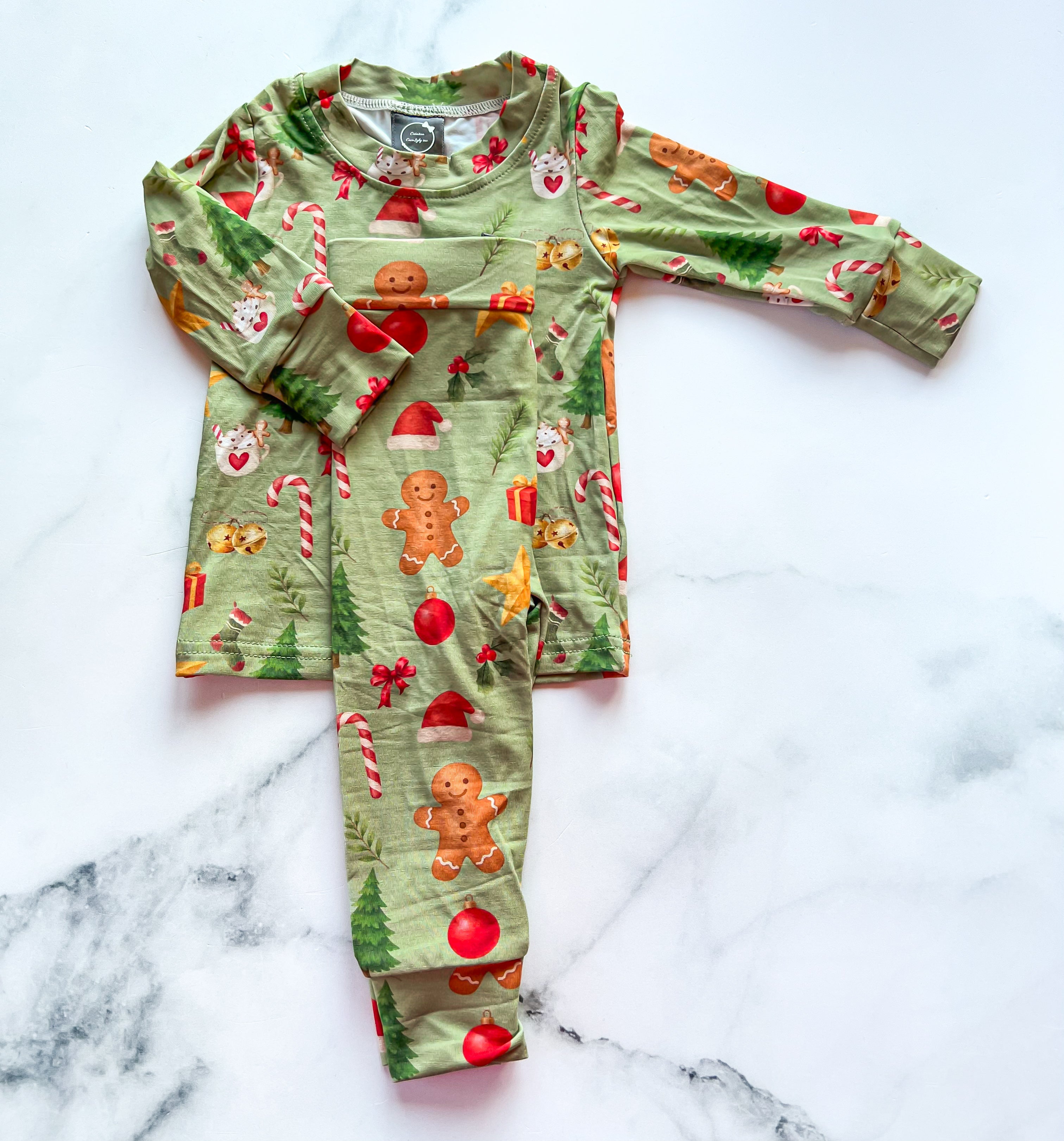 Pyjama de Noël en bambou 2 pièces