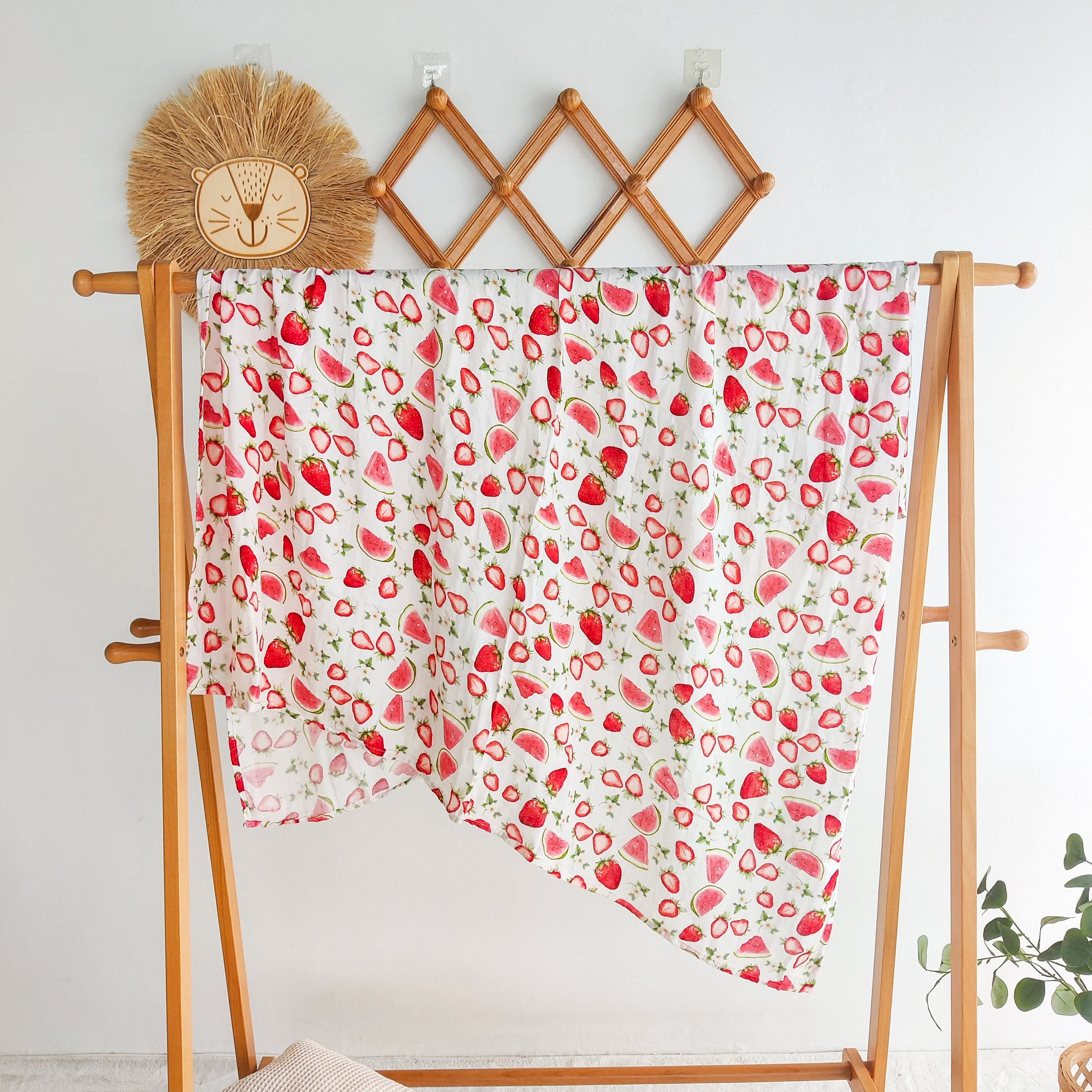 Mousseline fraises et melons