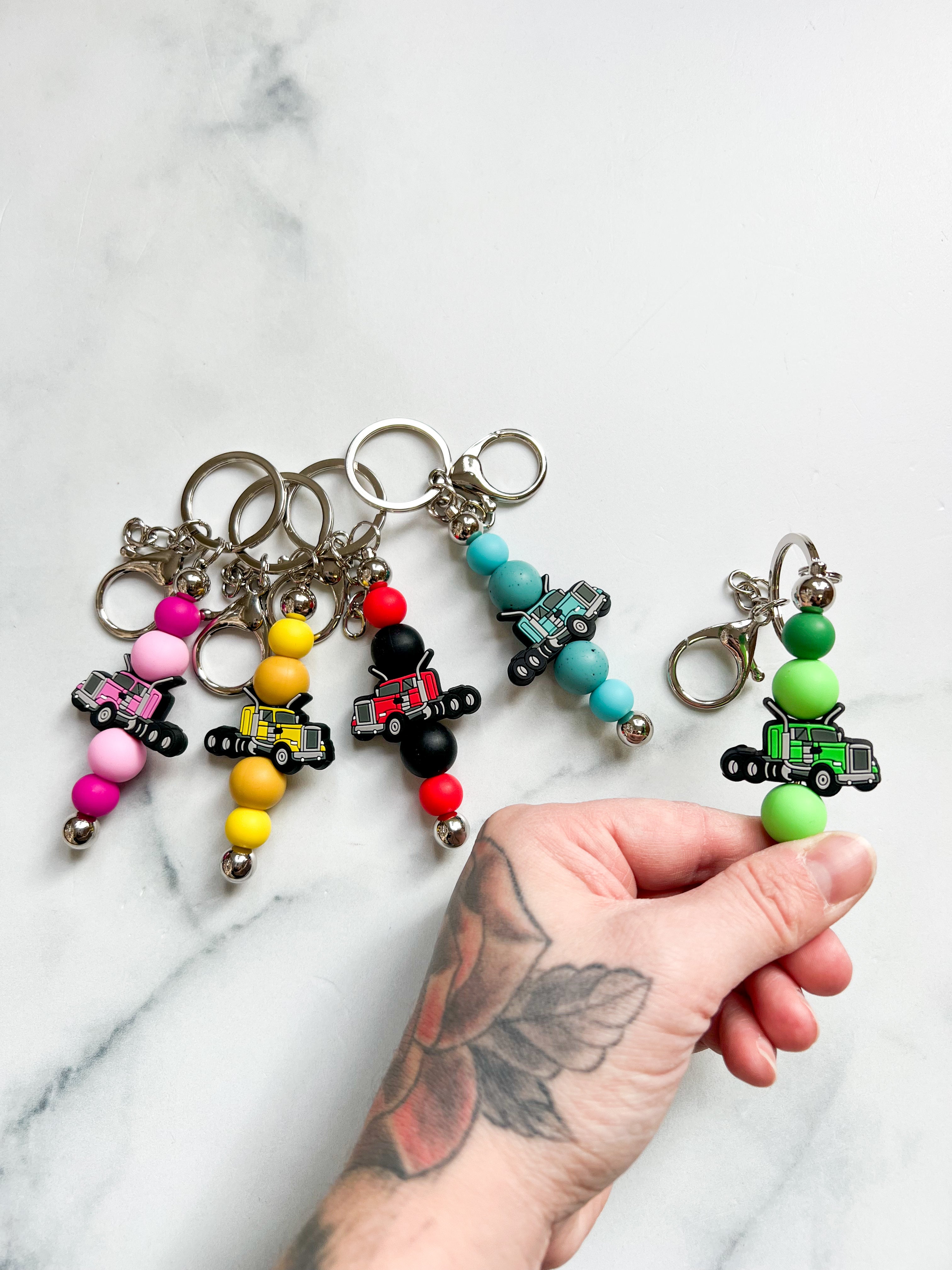 Porte-clefs semi truck (camion)