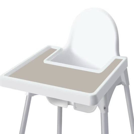 Napperon taupe pour chaise antilop de Ikea