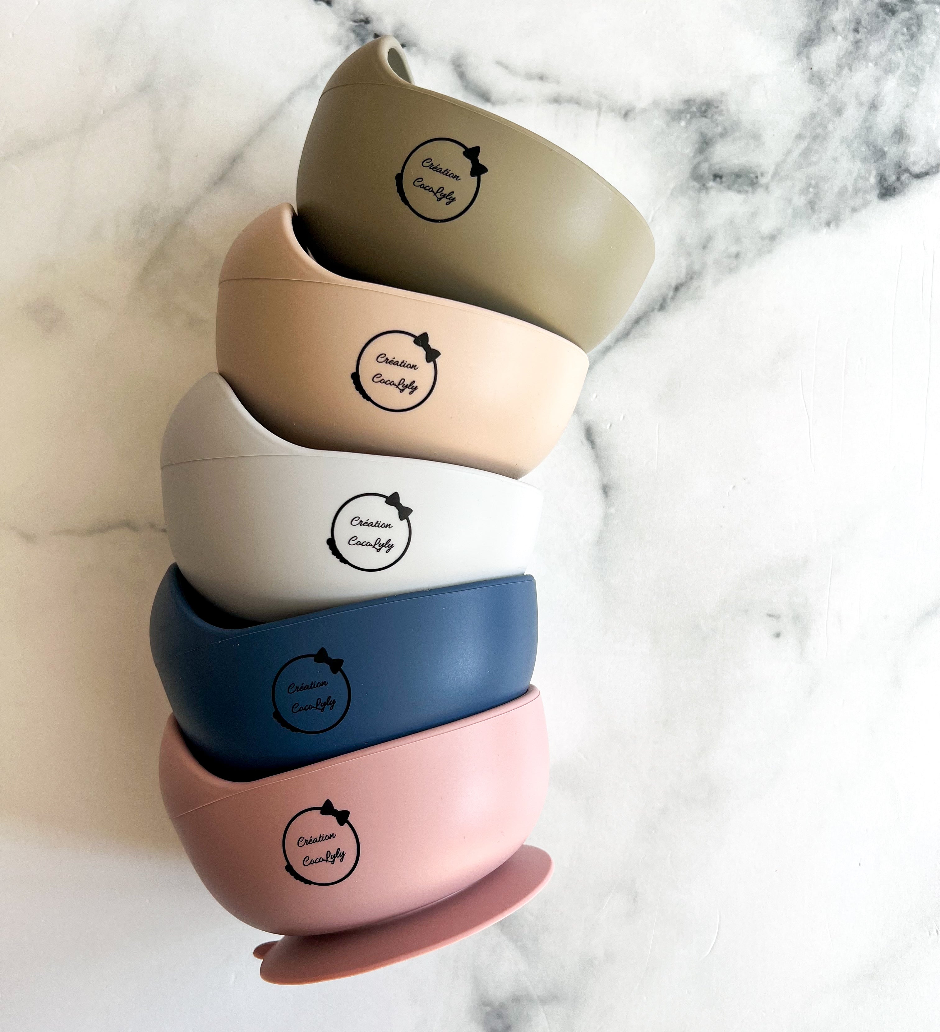 Bol à succion en silicone