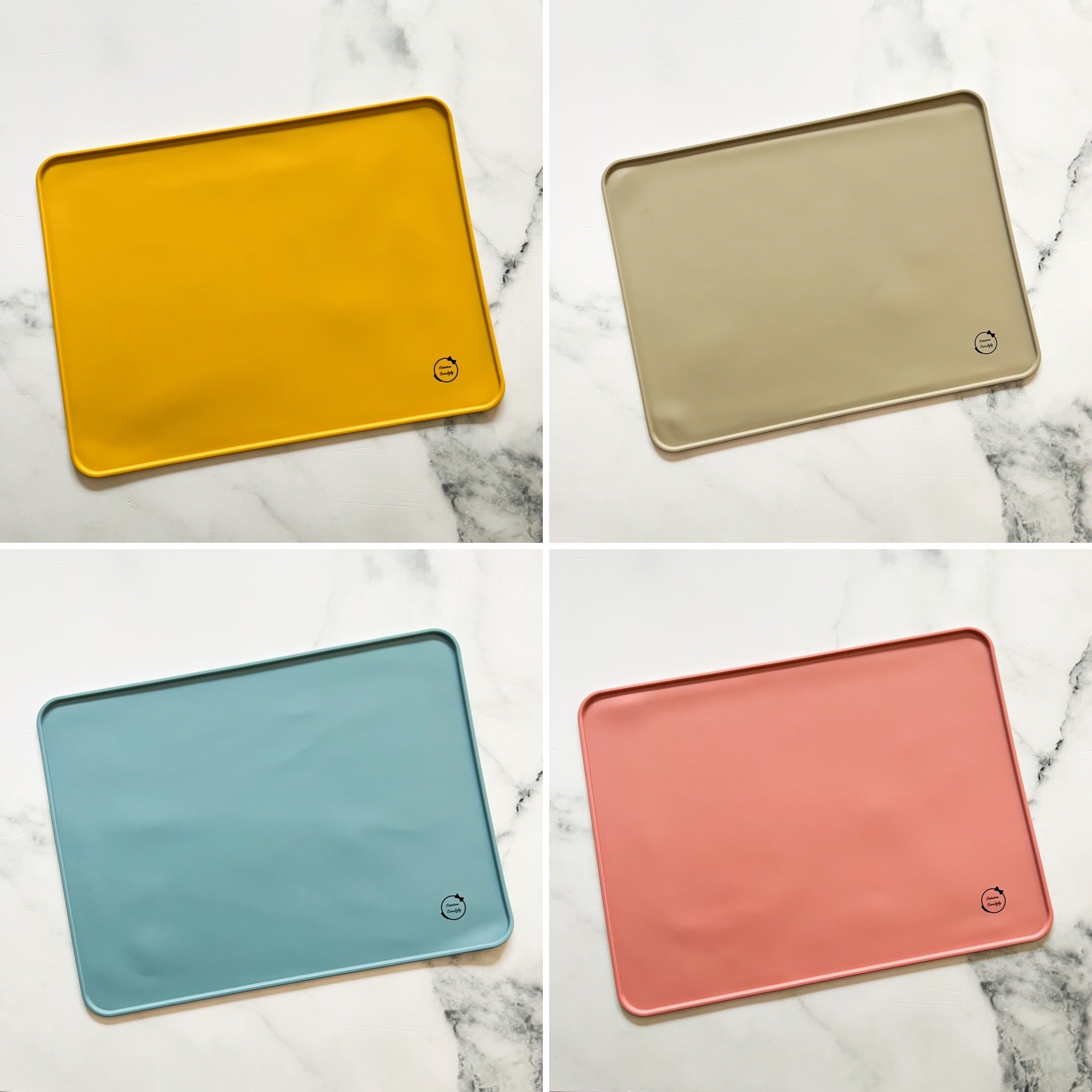 Napperon Antidérapant avec rebord anti-dégât