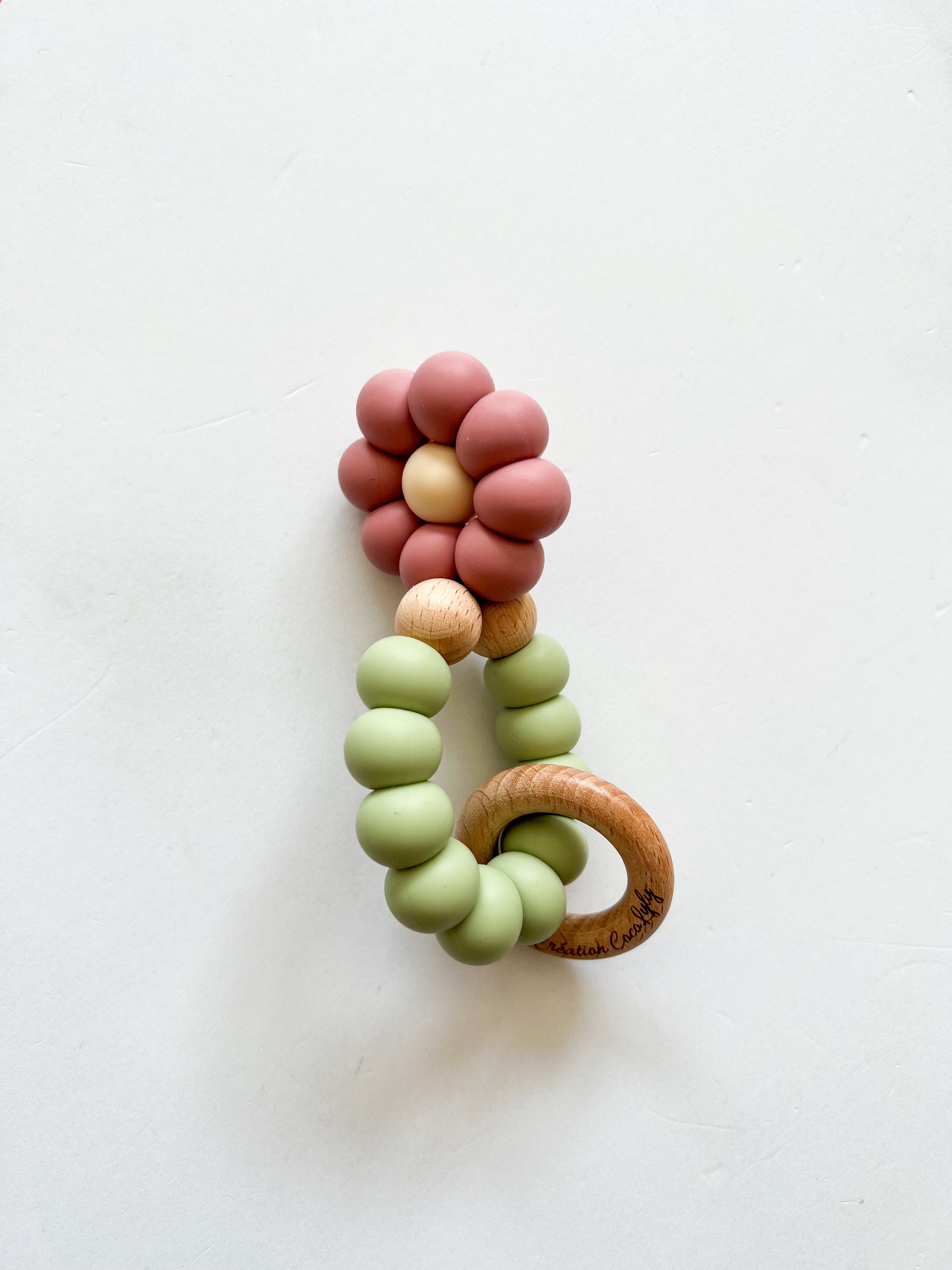 Hochet fleur séchée