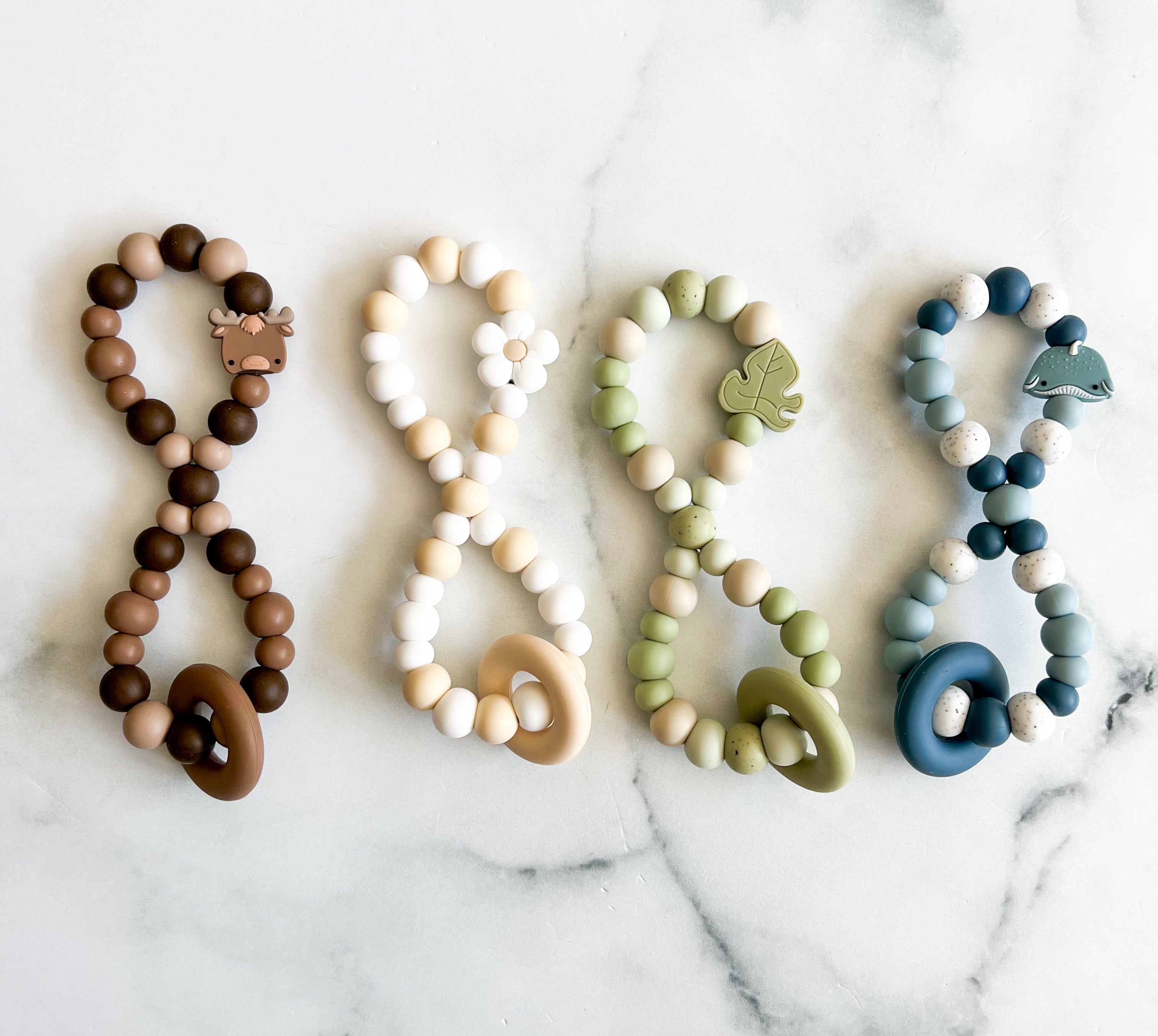 Hochet infini tout silicone