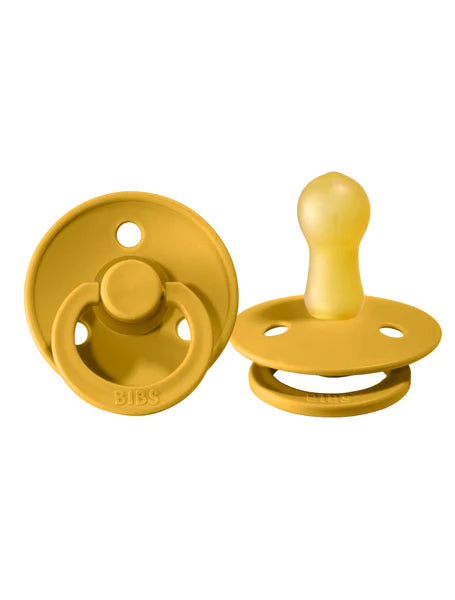 Suce bibs 18-36 mois moutard/moutard pack de 2