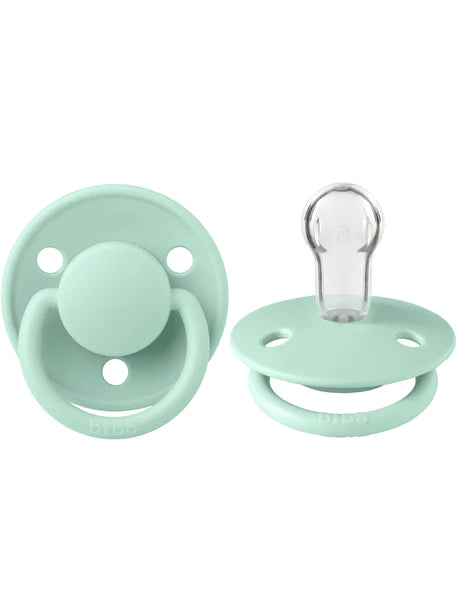 Suce bibs De Lux nordic mint pack de 2