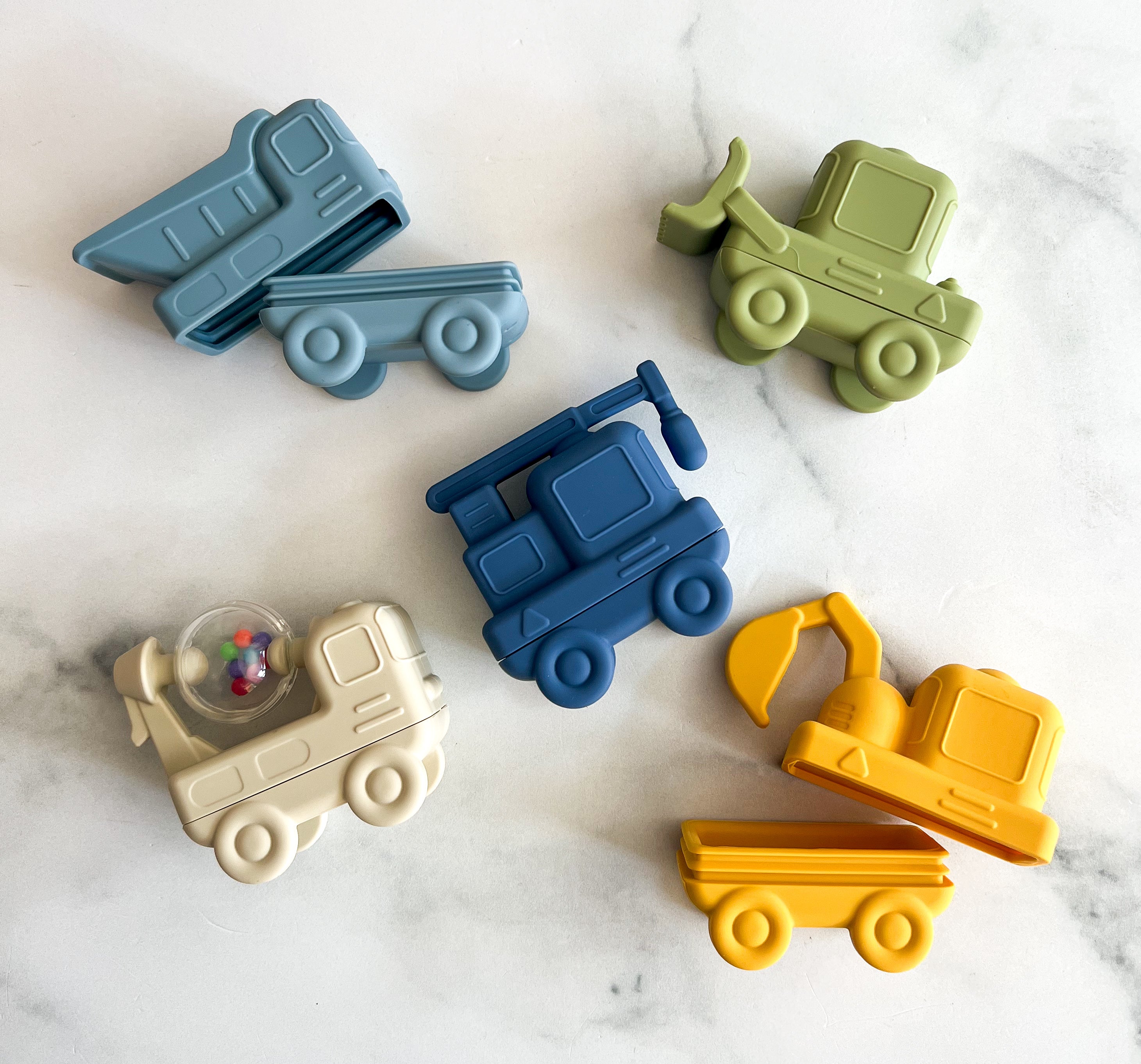 Jouets de Bain en Silicone – Véhicules Ludiques & Hygiéniques