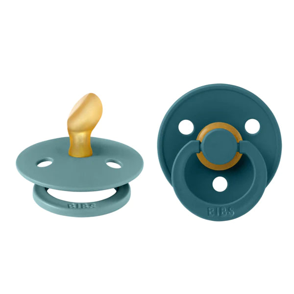 Suce Bibs Anatomical 0-6 mois Island sea/Forest lake pack de 2