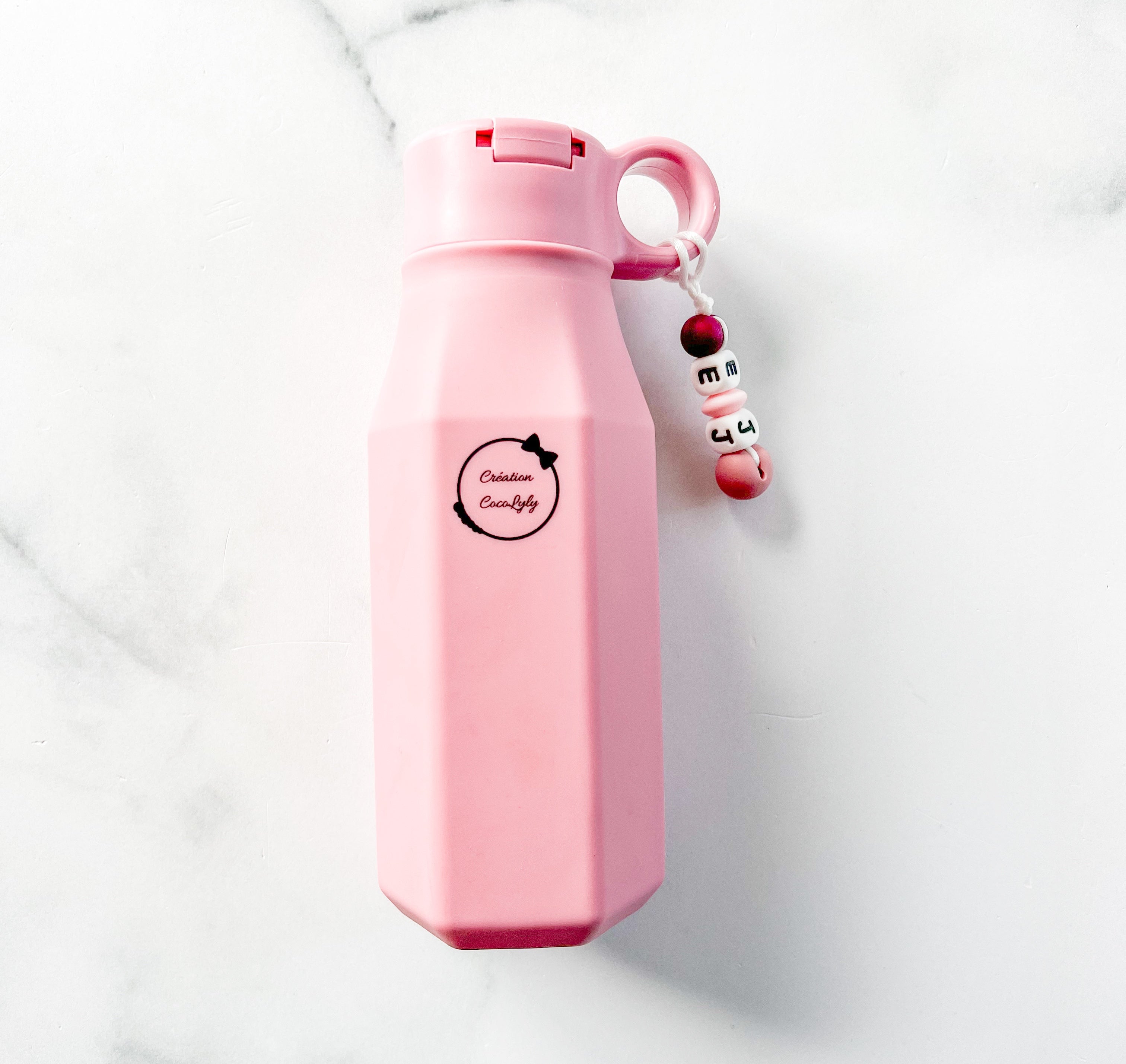 Identifiant avec initial personnalisé sans bille figurine