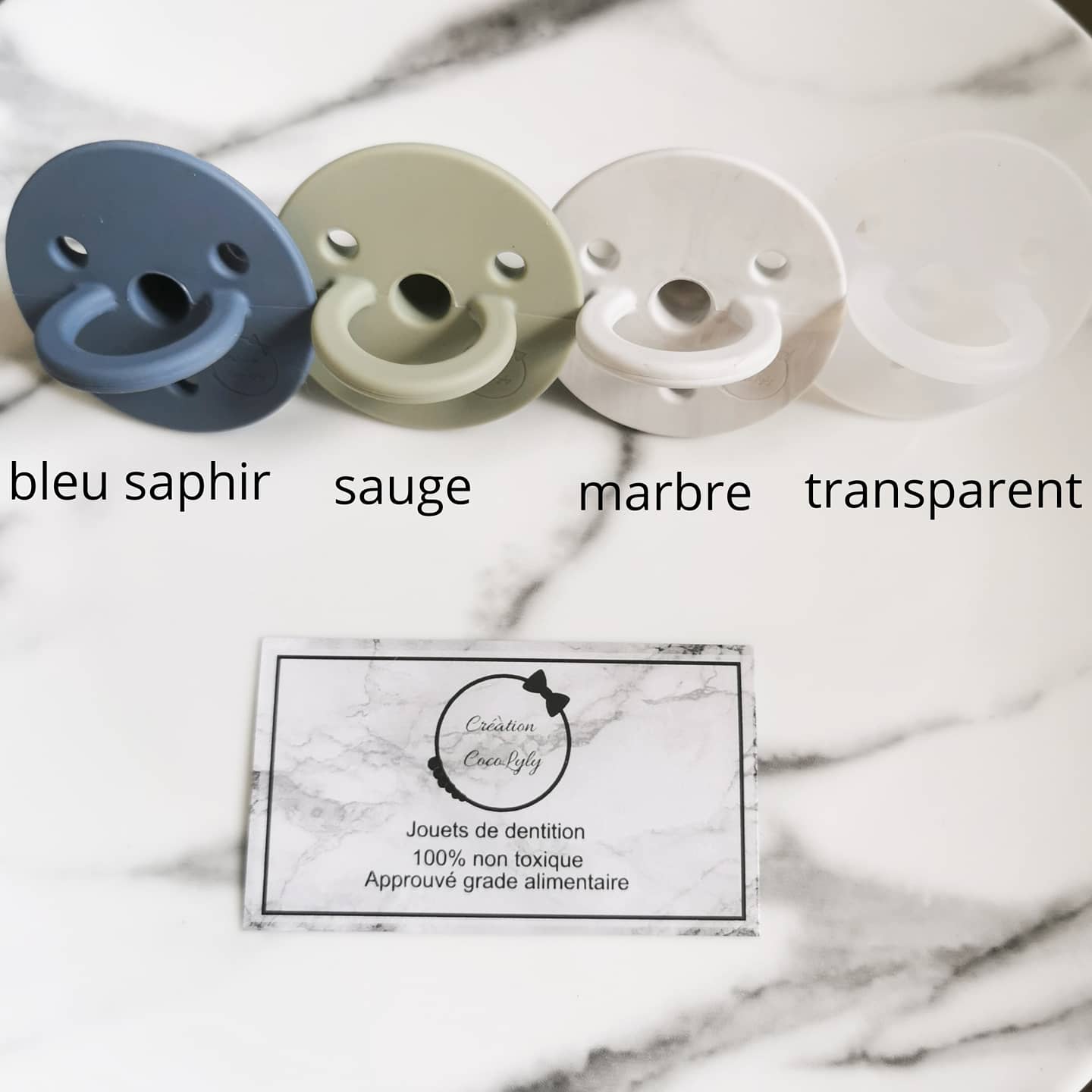 Suce biologique Création CocoLyly 6-18mois