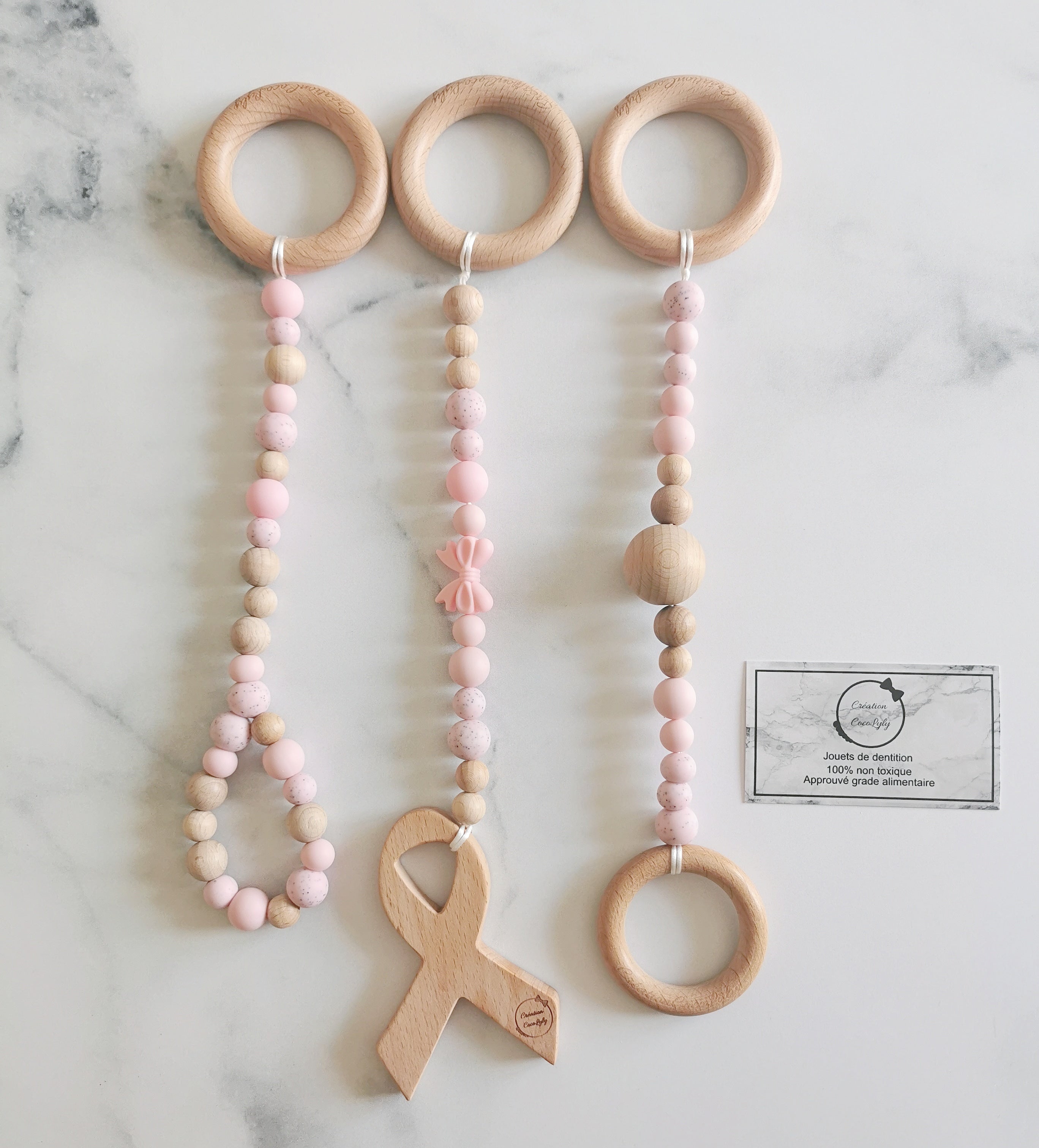 Trio pour gym bébé