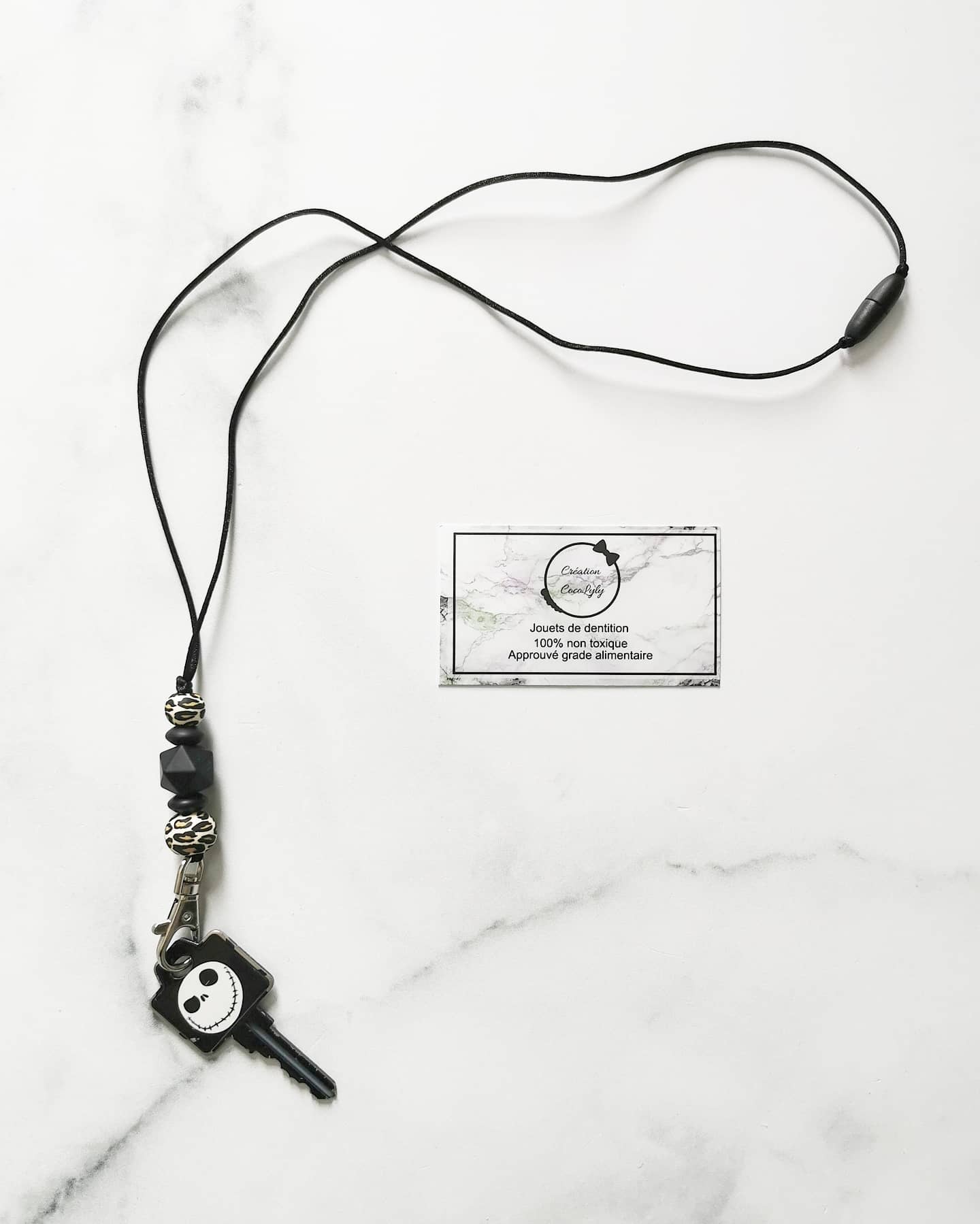 porte clé collier personnalisable sans prénom