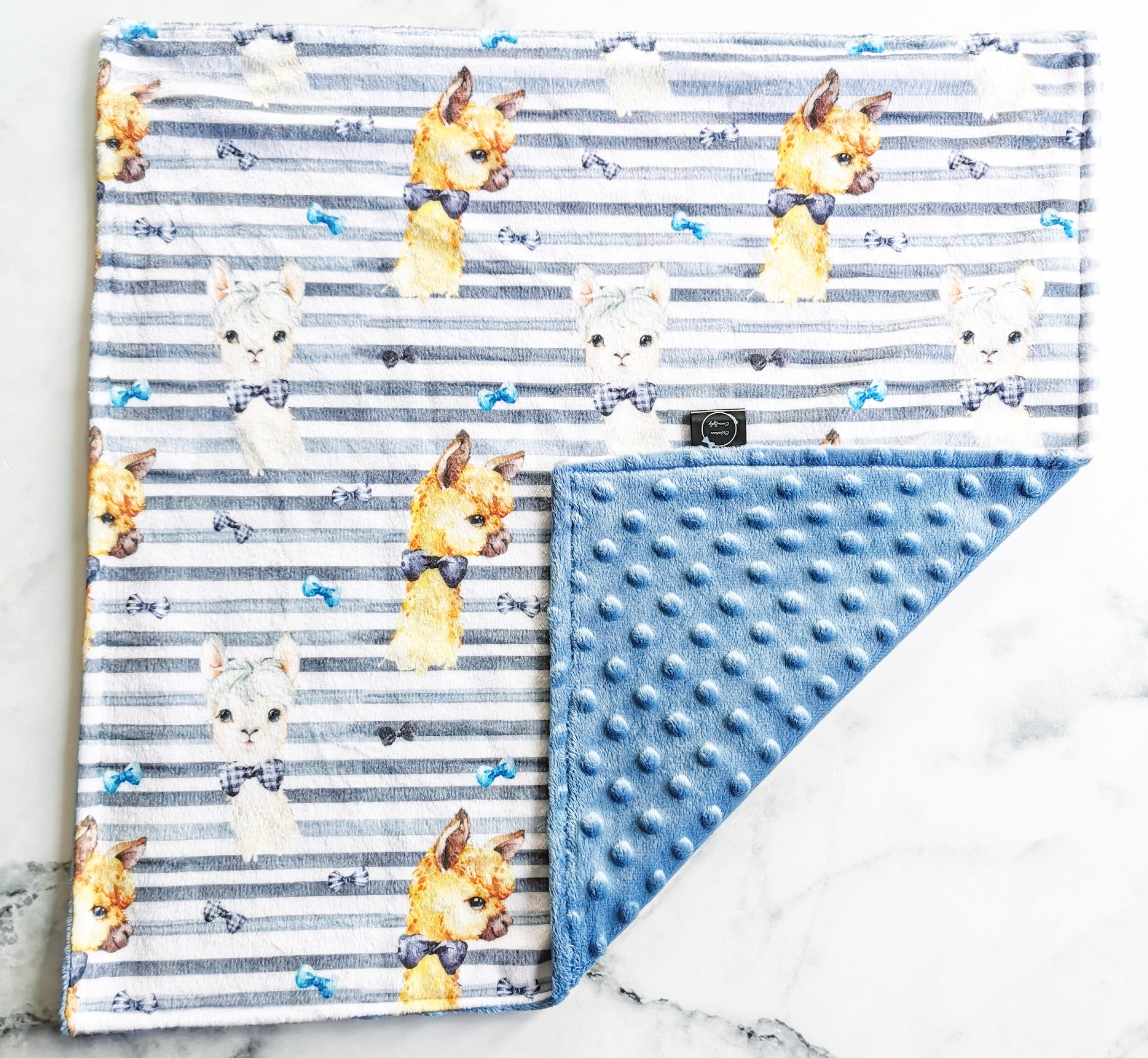 Doudou réconfort lama