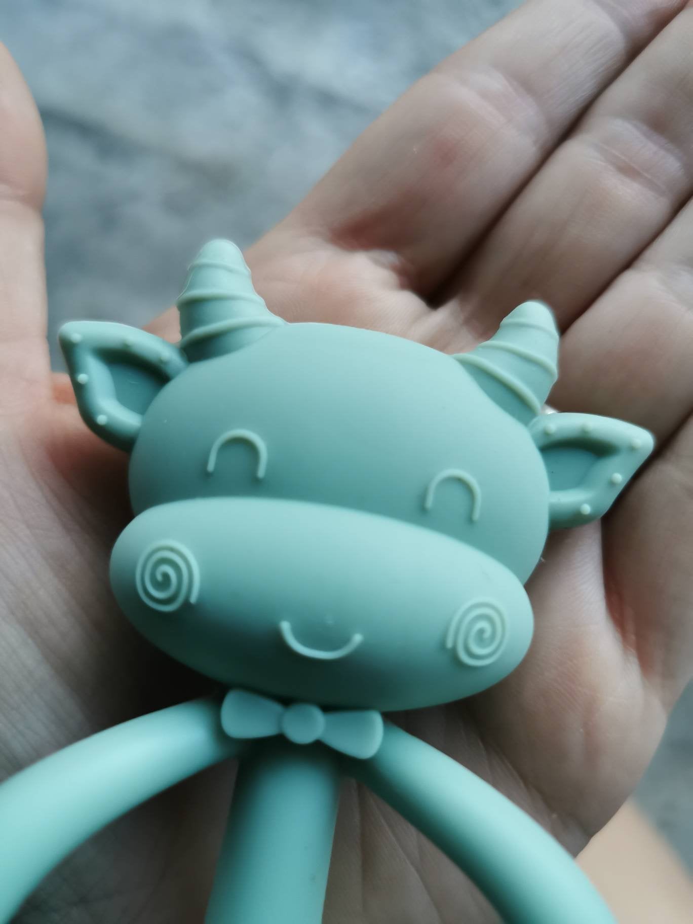 Petite vache de dentition