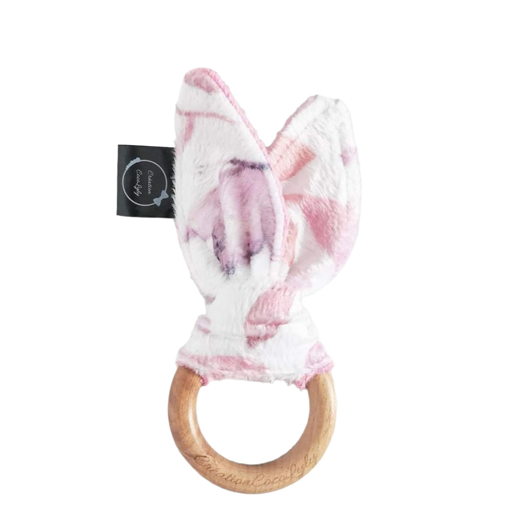 Oreilles de lapin craquante papillons