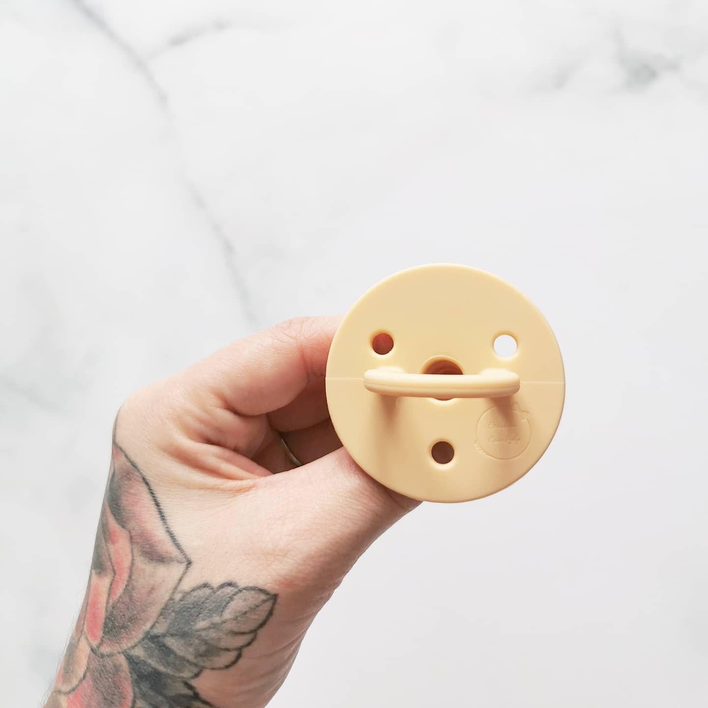 Suce création cocolyly beige jaunâtre 6-18mois