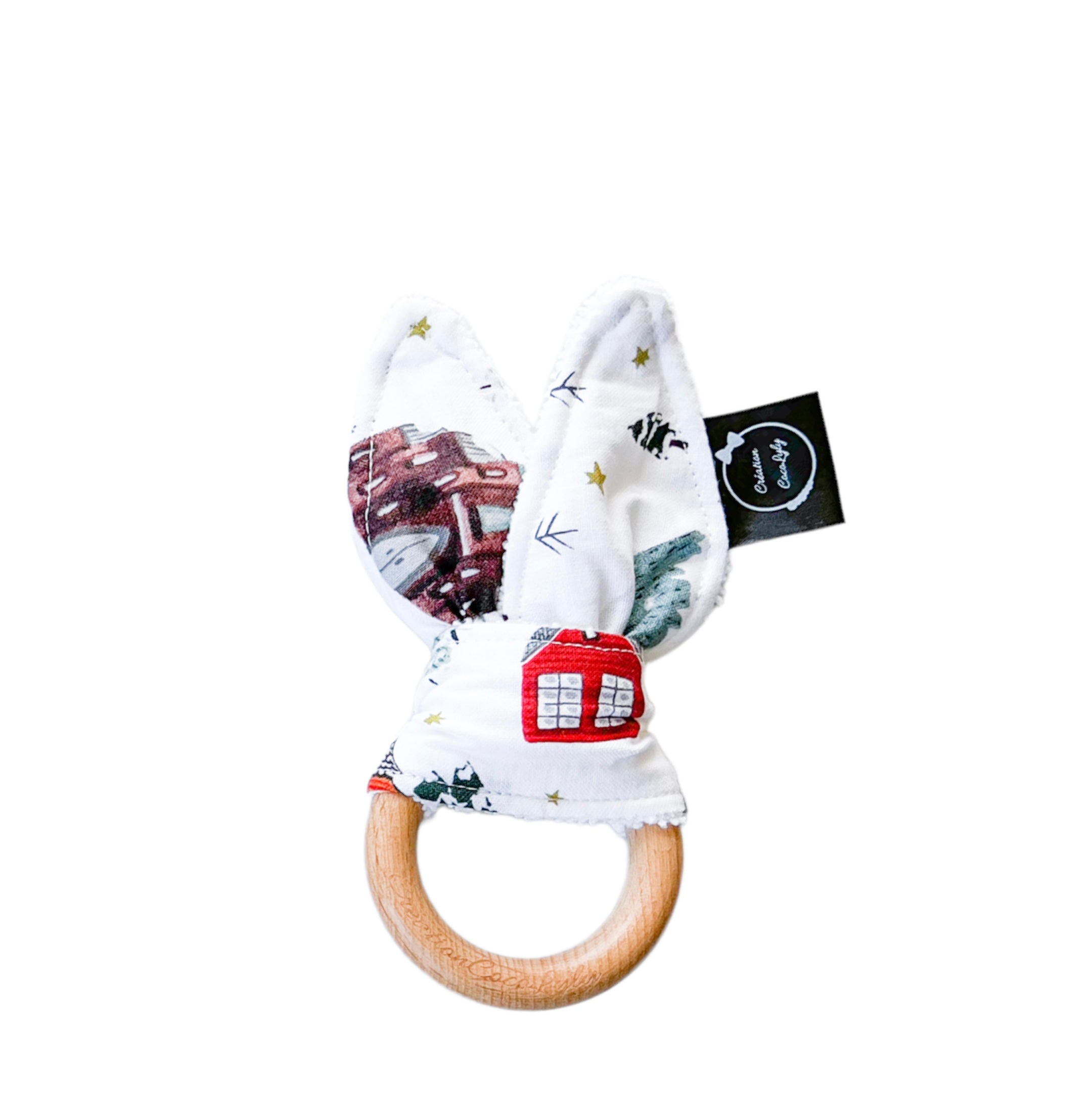 Oreilles de lapin craquante maison de ski