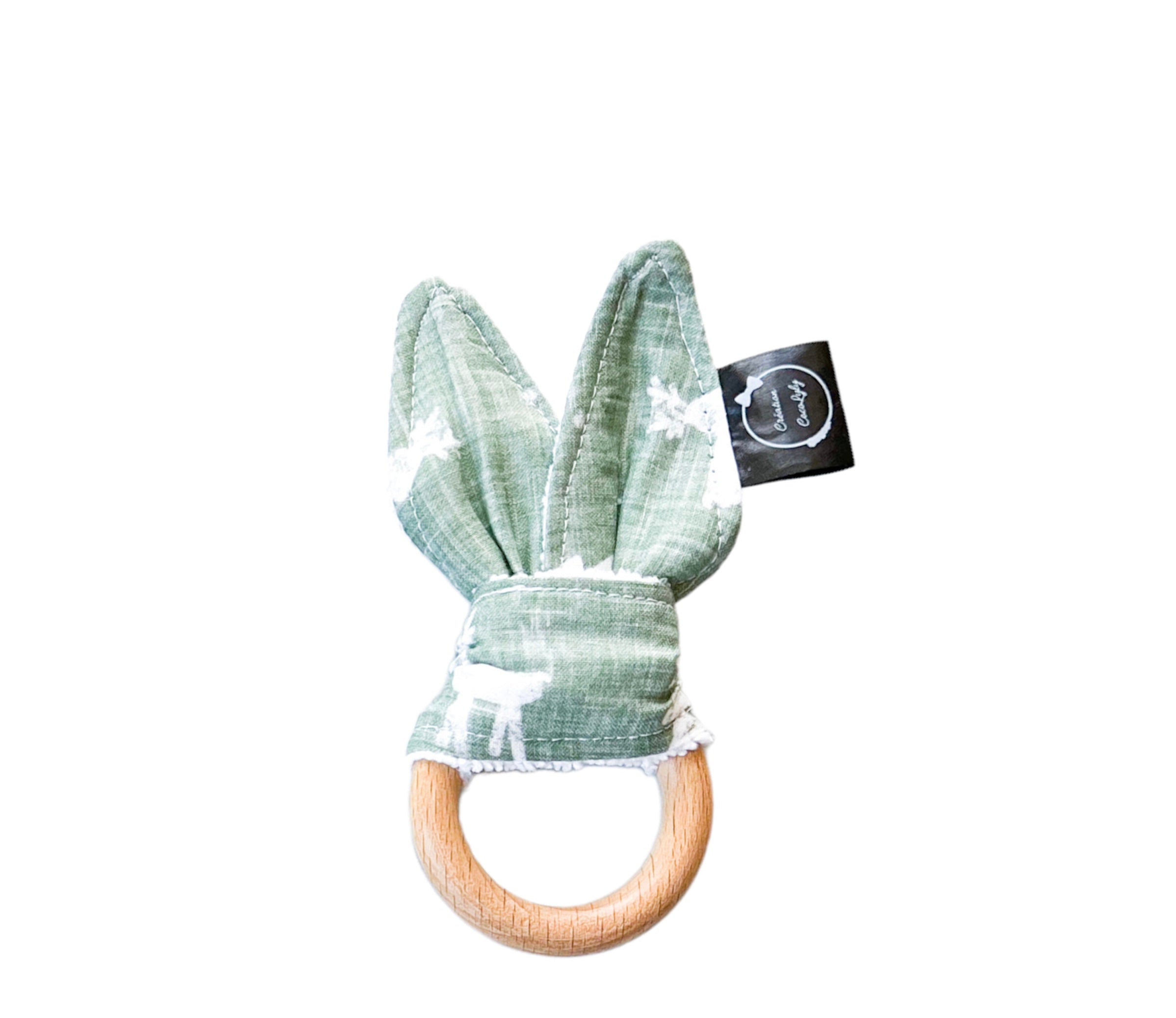 Oreilles de lapin craquante orignaux et sapins