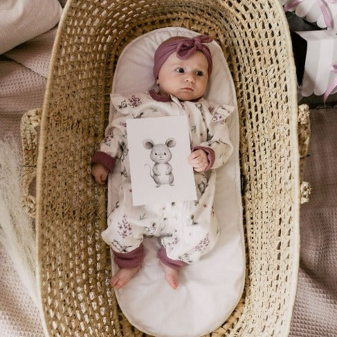 1 pièce à zip motif souris