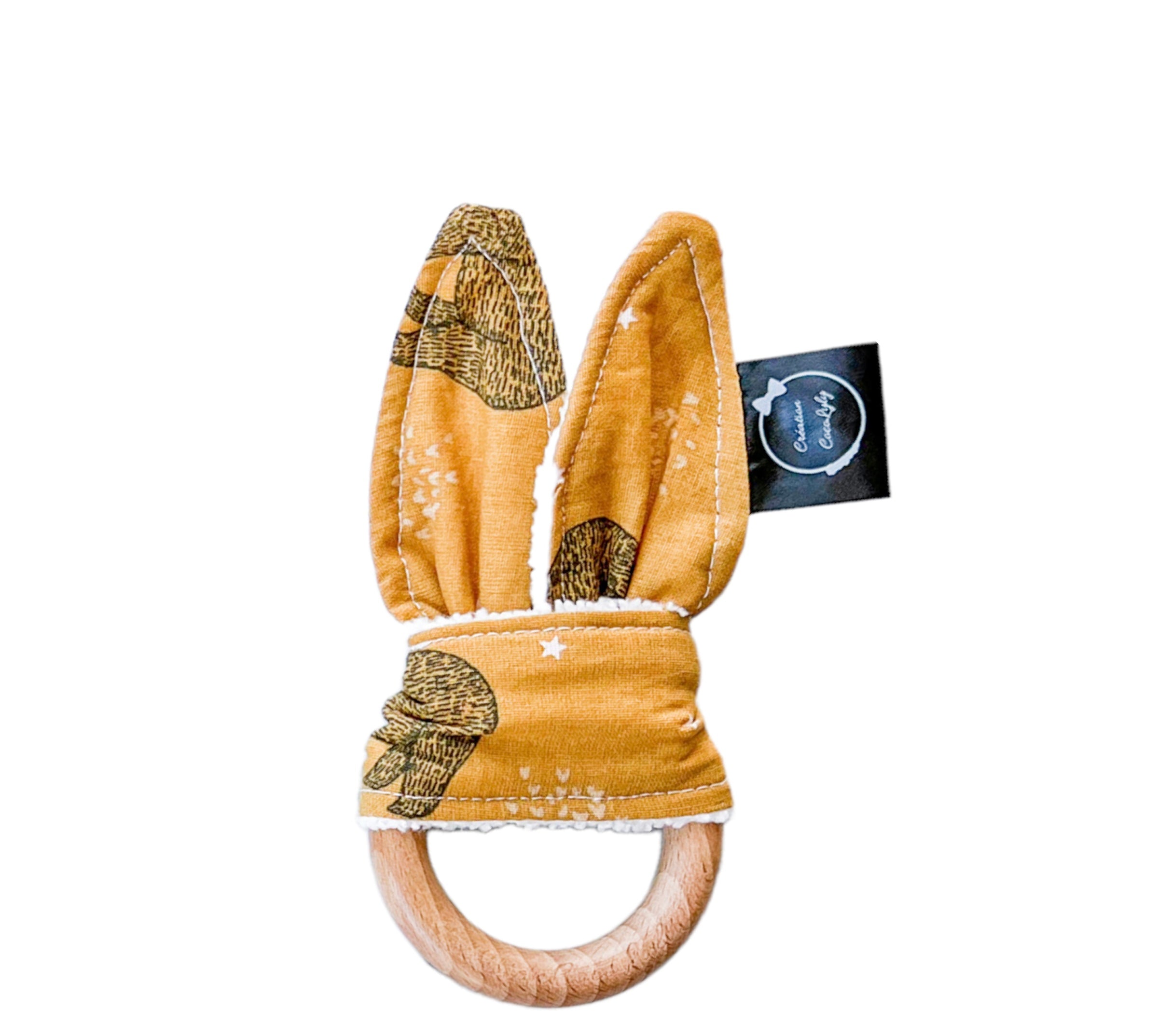 Oreilles de lapin craquante petit ours