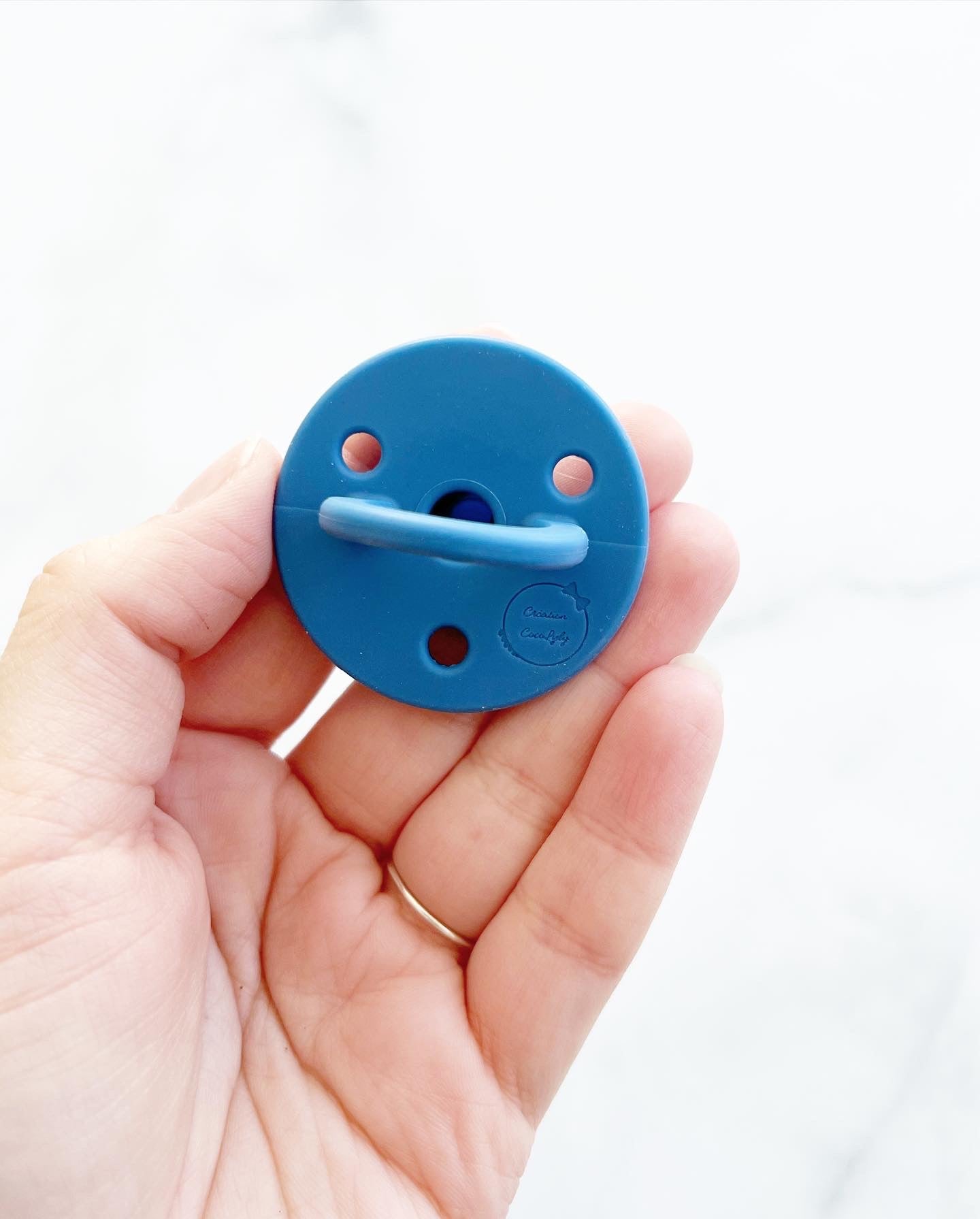 Suce création CocoLyly 0-6mois bleu saphire