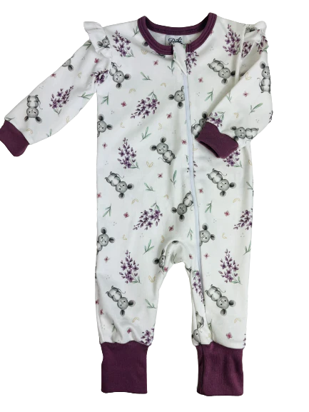 1 pièce à zip motif souris