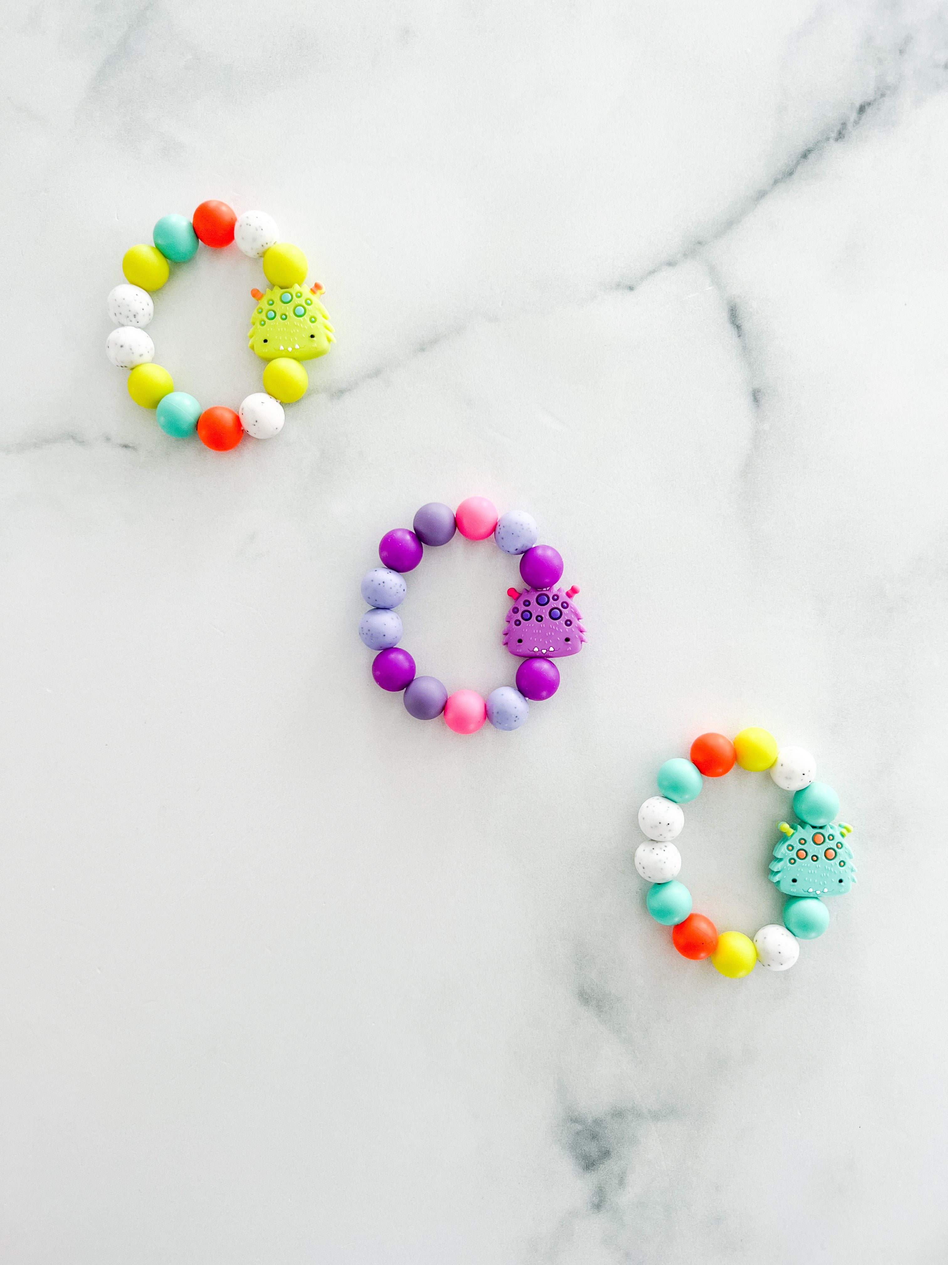 Bracelet petit monstre pour enfants 3+
