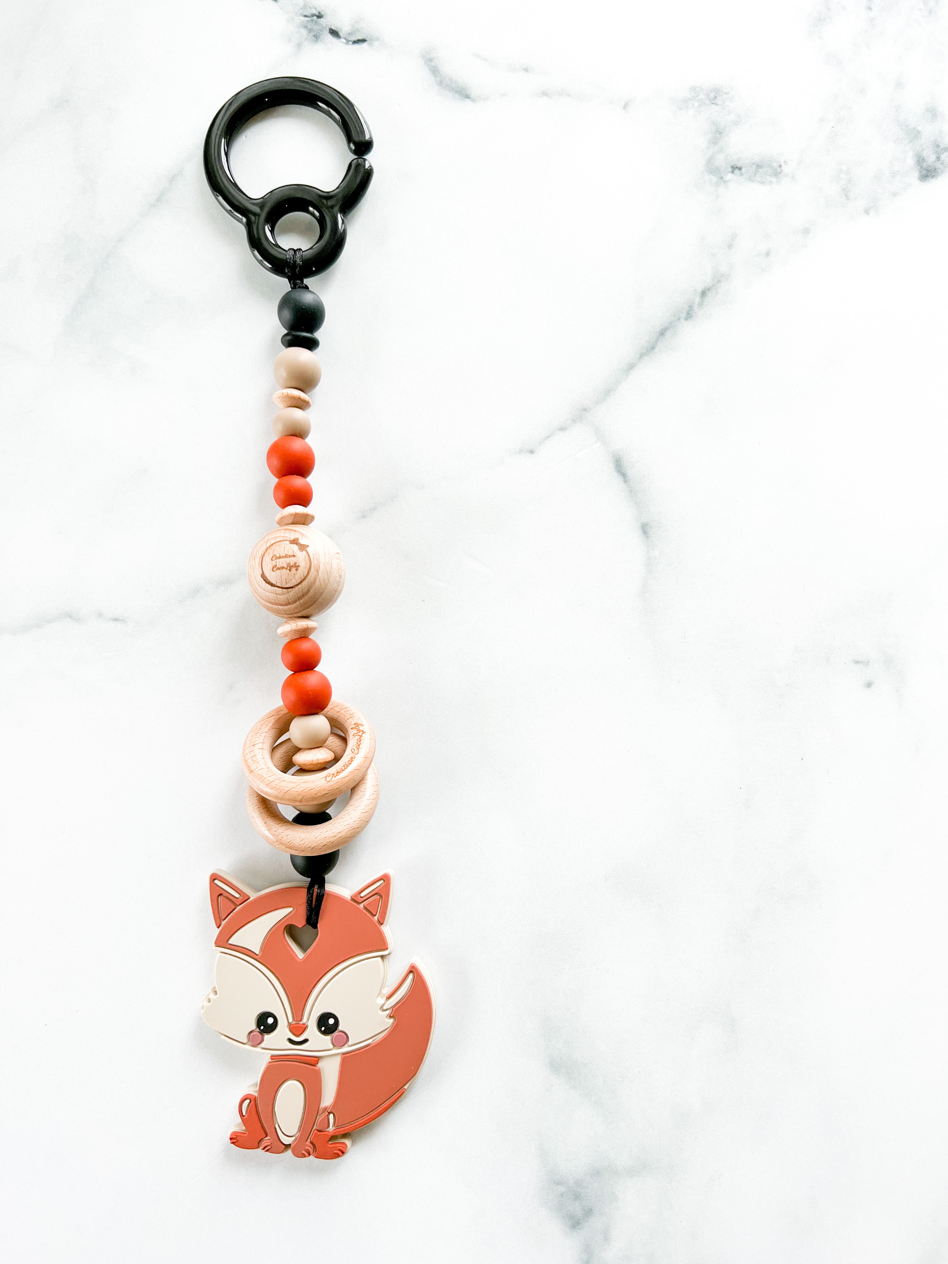 Attache jouet original Renard