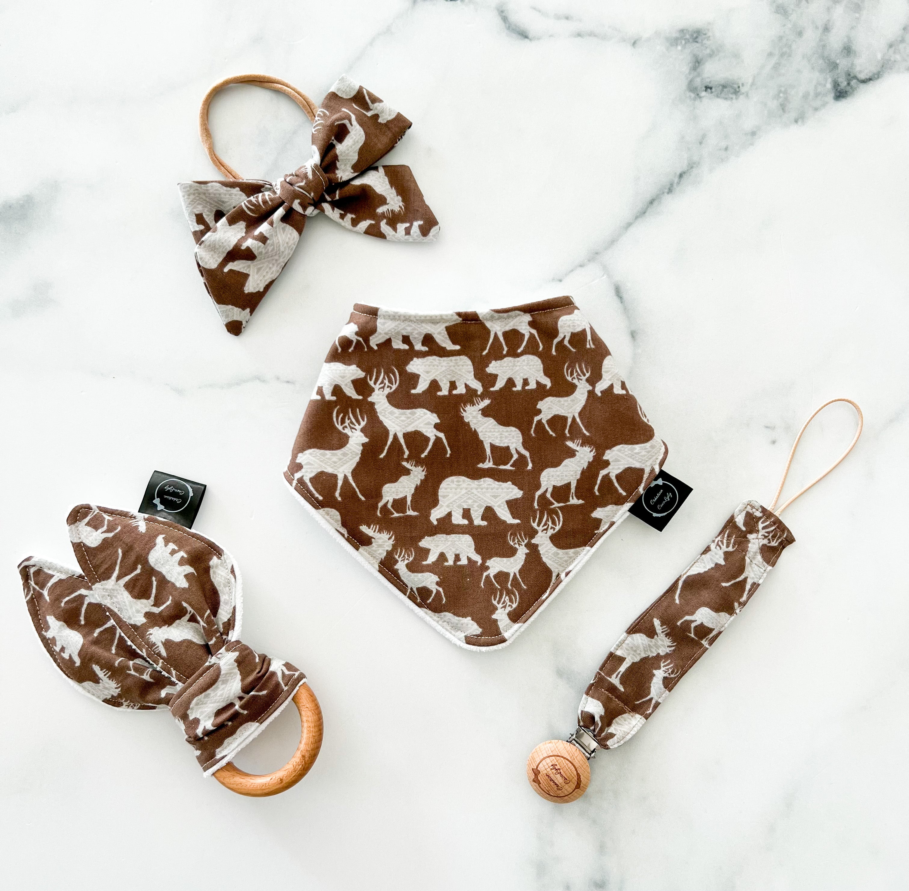 Ensemble animaux boho